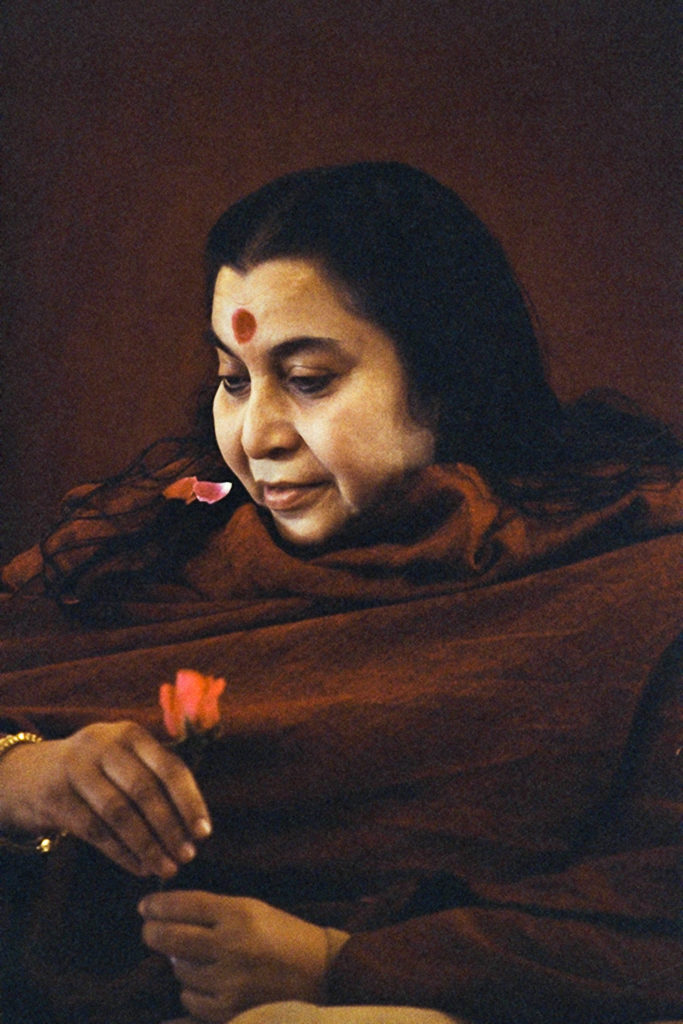 Shri Mataji in delhi, around February 9th 1983